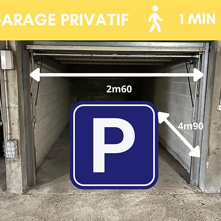 랭스 Le Sacre - Centre - Cour Privative - Parking 아파트 외부 사진
