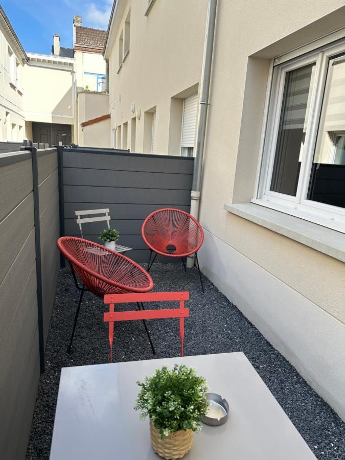 랭스 Le Sacre - Centre - Cour Privative - Parking 아파트 외부 사진